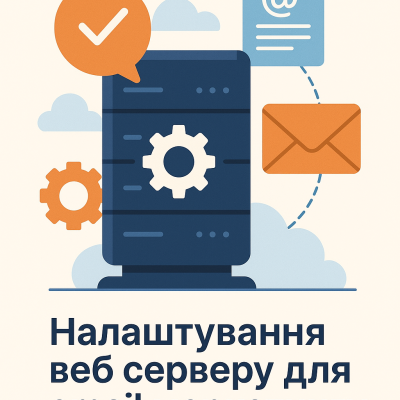 Налаштування веб серверу для email маркетингу