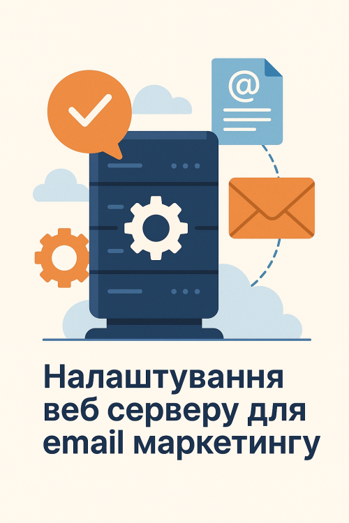 Налаштування веб серверу для email маркетингу